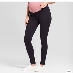 Black maternity dress slacks